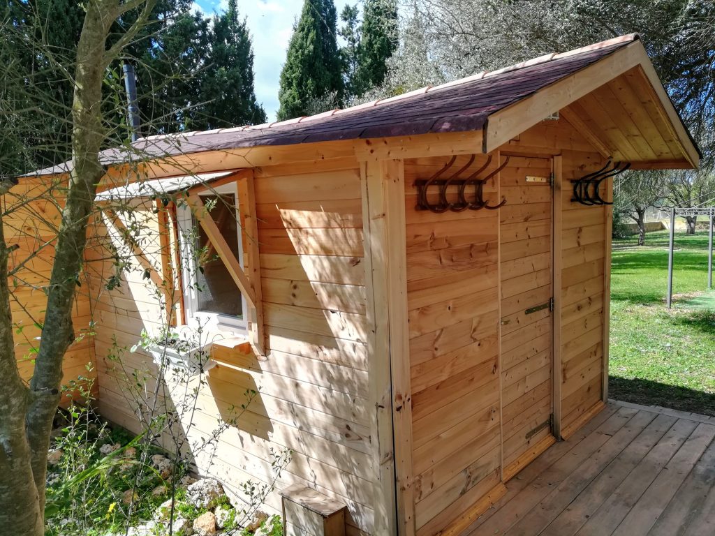 Sauna der Arche Finca